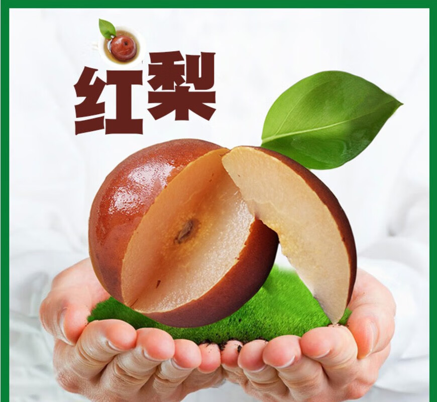 河北魏县特产红梨2022年正宗红梨铁皮梨冰糖煮梨炖梨汤新上市 3斤尝鲜