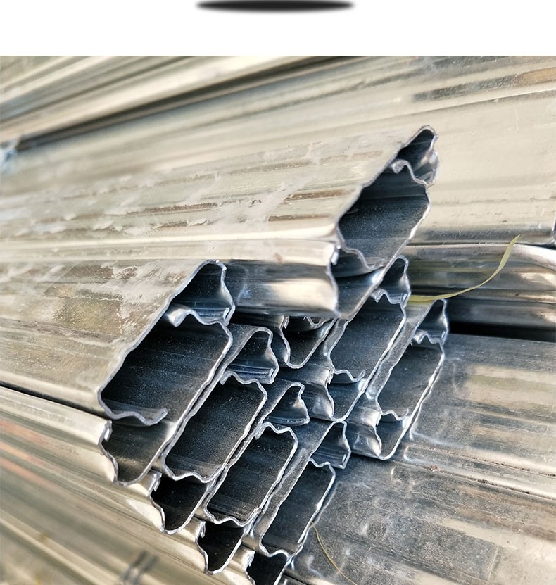 爱悦热镀锌卡槽卡簧温室大棚卡槽防风固膜槽压膜槽热镀锌燕尾槽铝合金