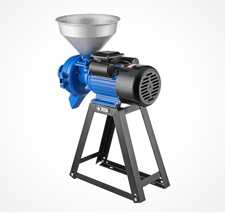 大功率纯铜磨粉机商用大型五谷杂粮打粉机饲料粉碎机超细两用磨浆