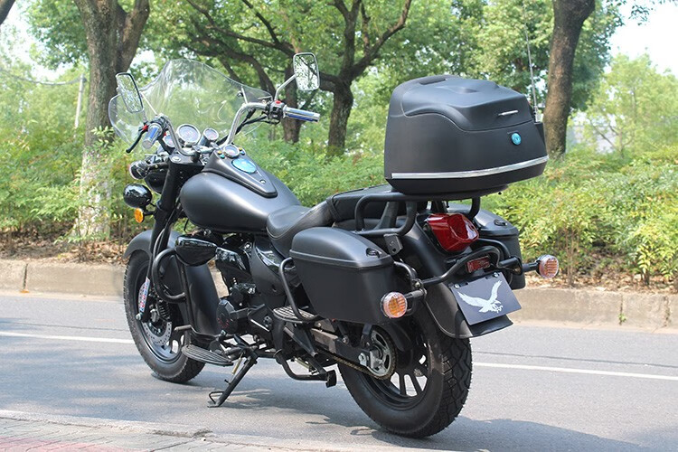 国四 风暴哈雷太子摩托车跑车200cc骑士车太子摩托车电喷全新整车巡航