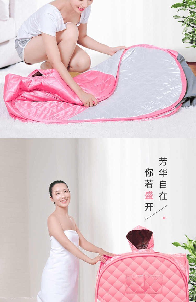 汗蒸房家用汗蒸箱家庭折叠蒸汽浴箱便携双人桑拿房产妇产后满月发汗箱