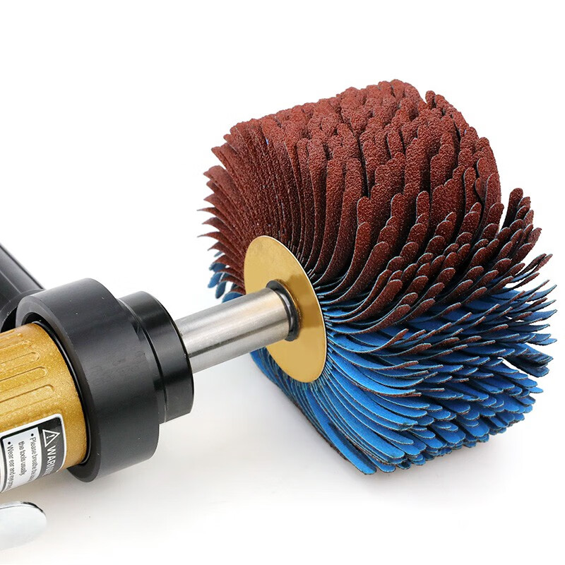 百马气动电动菠萝蜜盘打磨机盘 风钻电钻异形磨机磨盘 (120目)(60*118