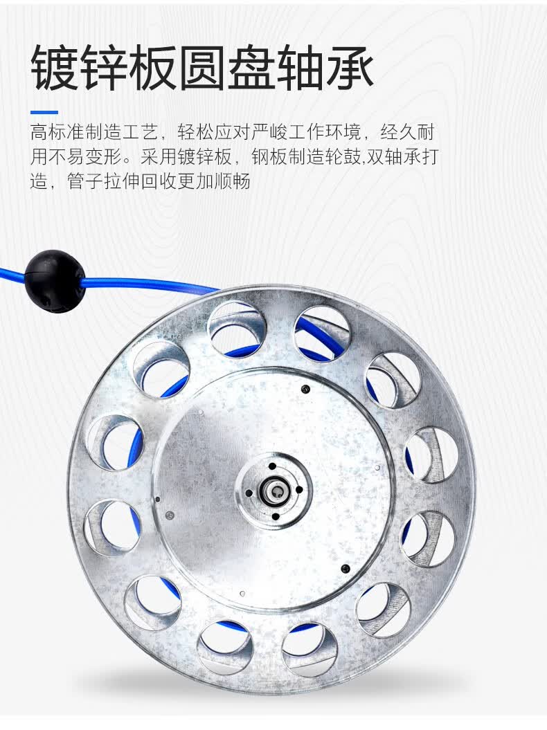 ulema气鼓气动工具汽修自动伸缩卷管器悬挂式气管回收工具软管收纳器