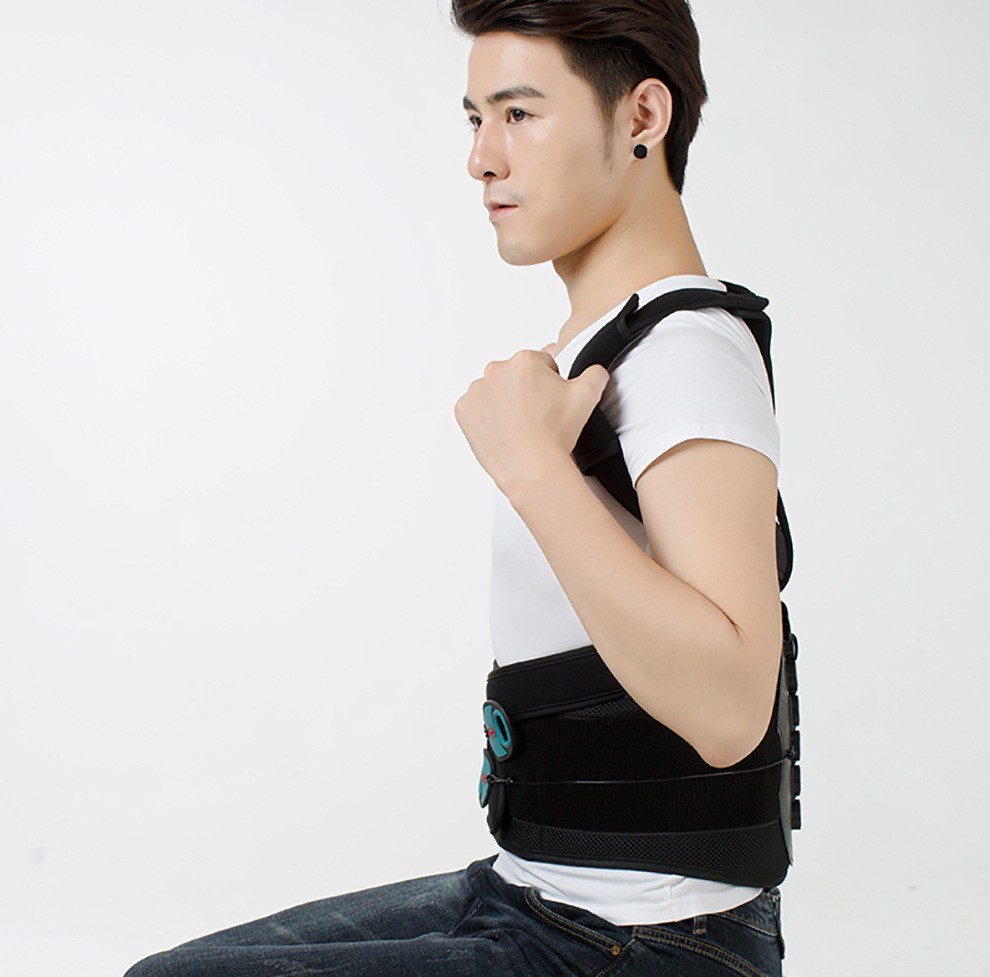 魅佳(meijia)背立挺驼背矫正带成人版儿童学生男女士脊椎侧弯固定器