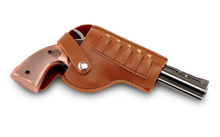 05柯尔特蟒蛇357全金属左轮模型 大号合金玩具枪 不可发射 蟒蛇左轮