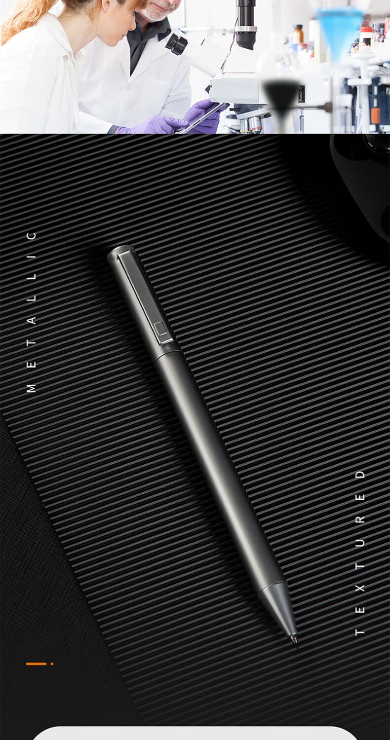 得力deli中性笔05mm子弹头签字笔旋转出芯黑色头白领办公书写中性笔