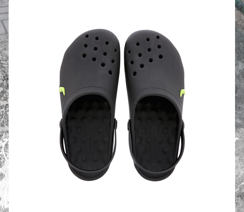 ipanemarider巴西进口洞洞鞋男鞋新款凉鞋拖鞋两穿男士海边沙滩鞋防滑