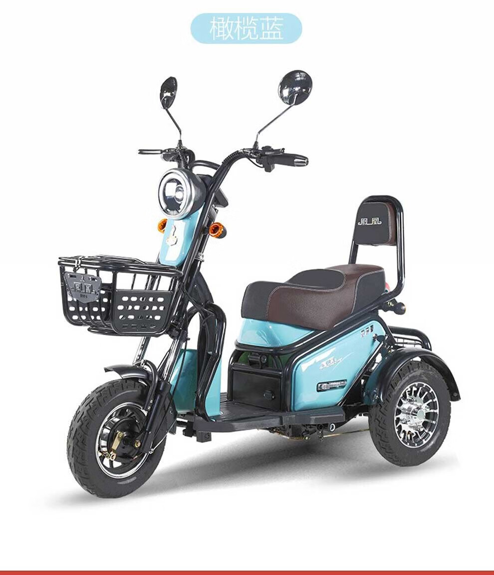 凤凰phoenix电动车男女老人成人单双人代步车真空胎小型迷你锂电减震