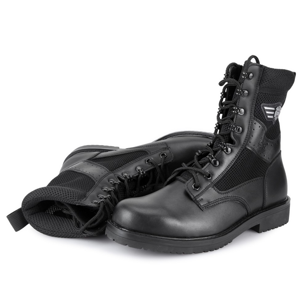 3515强人军皮靴男春秋季轻便透气作战靴高帮耐磨男靴登山鞋军迷靴子