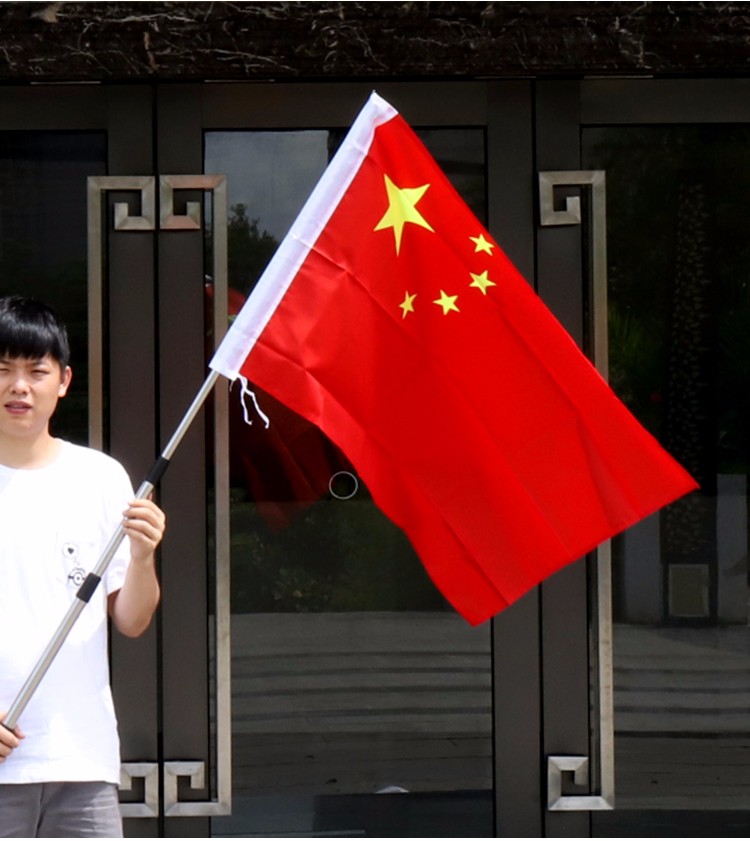 淘禧(tx taoxi) 标准国旗中国红旗五星红旗1号2号3号4号5号6号国旗