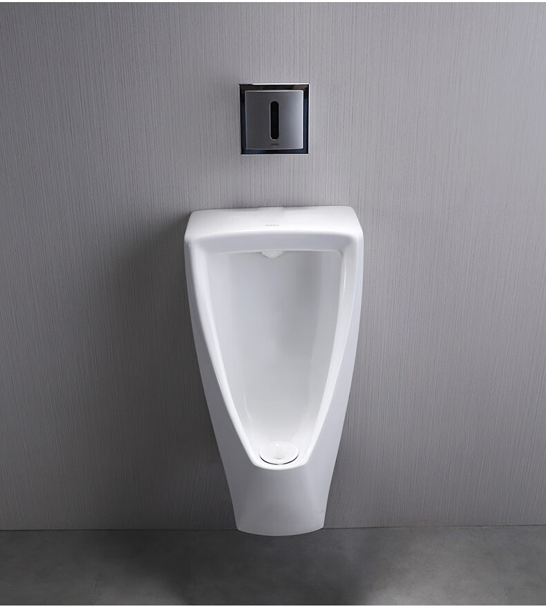 toto小便斗男士家用壁挂式感应小便器工程挂墙式uwn180标配a上进水uwn