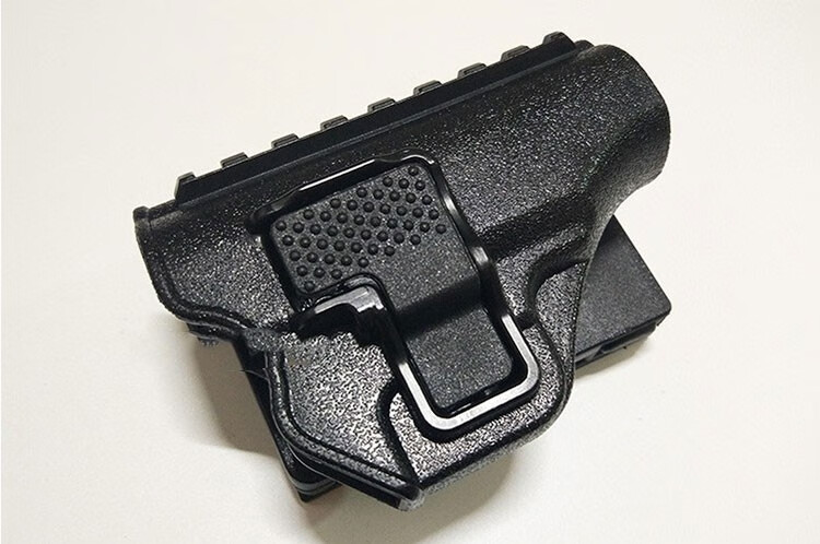 雪峰狐64快拔套腰部式枪套弹夹套战术防抢快拔硬质塑料64单排弹夹套