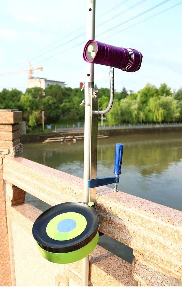 桥钓伞架筏钓伞支架船钓海钓渔具伞支架围栏护栏钓鱼伞架架杆筏杆桥钓