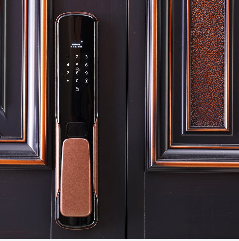 包上门安装英典指纹锁智能锁家用电子锁指纹锁防盗门密码锁wifi版科技