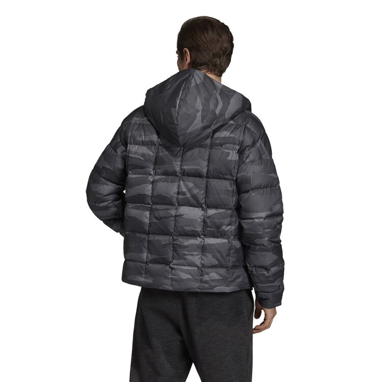 阿迪达斯adidas zne aop down男士时尚舒适防风运动羽绒服外套男装