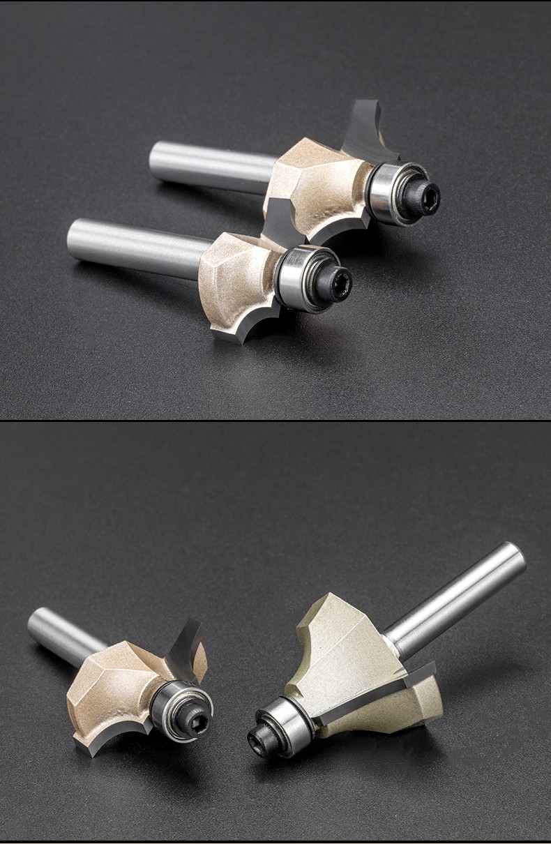 沪豪品牌木工敏仔刀凸半圆弧刀雕刻机铣刀木工刀具修边机铣刀敏仔刀