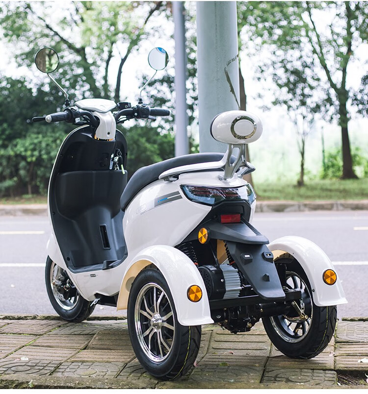 三轮车电动车电瓶车小型女士代步车 60v 前碟刹后鼓刹 普通铅酸电池