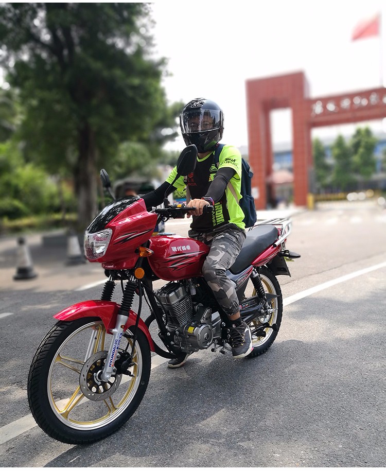 现代机车国四电喷豪达150cc银豹刀仔升级款摩托车铃木王钻豹王同款