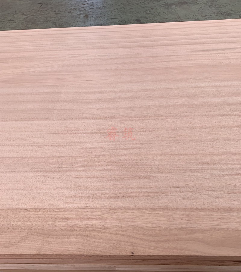 12mm25mm奥古曼红胡桃木进口直拼板e0级无甲醛儿童房实木家具集成板材