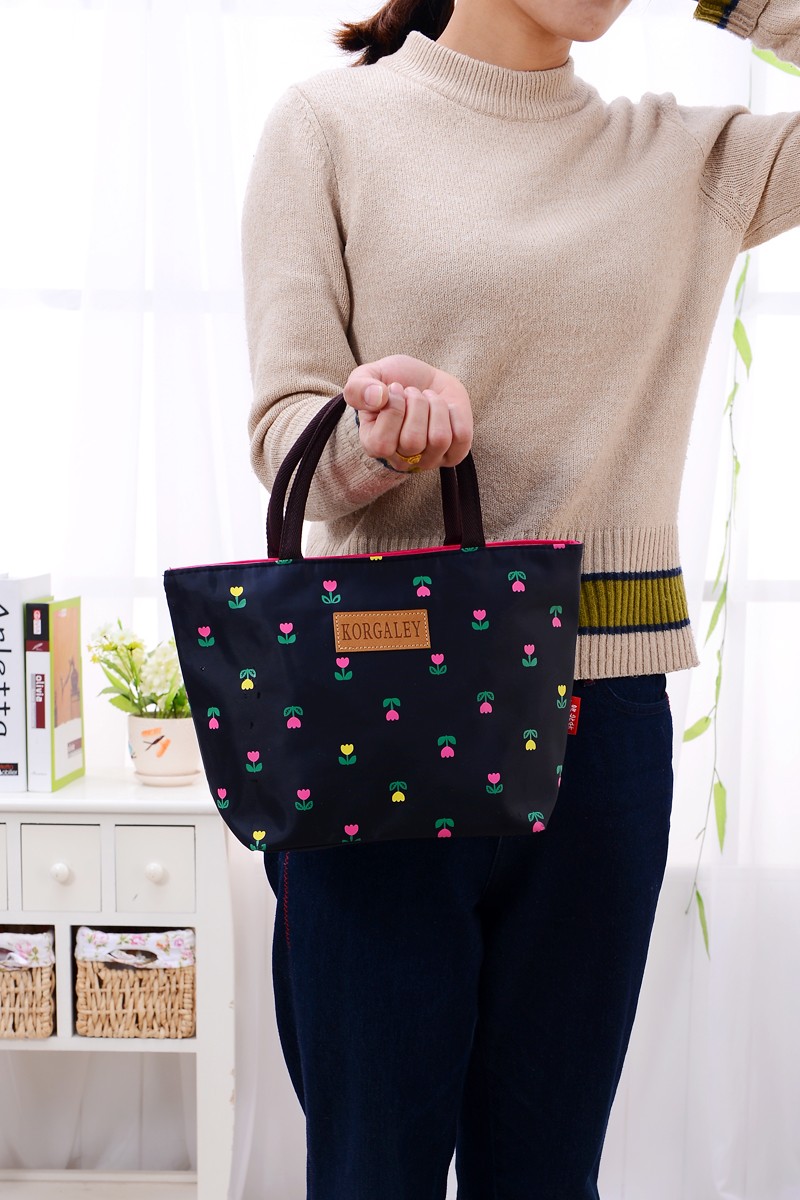 新款防水买菜包牛津布包休闲手提中老年妈妈包手拎便当小布包女包