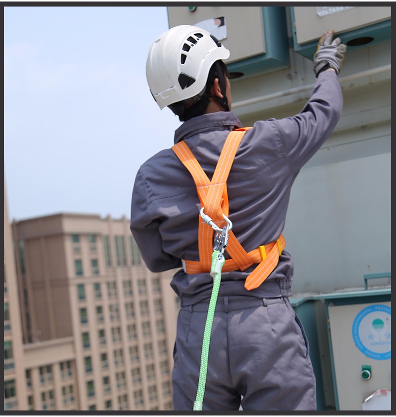欣达高空安全绳自锁器防坠落防坠扣止坠器自动抓绳卡绳锁绳保护器