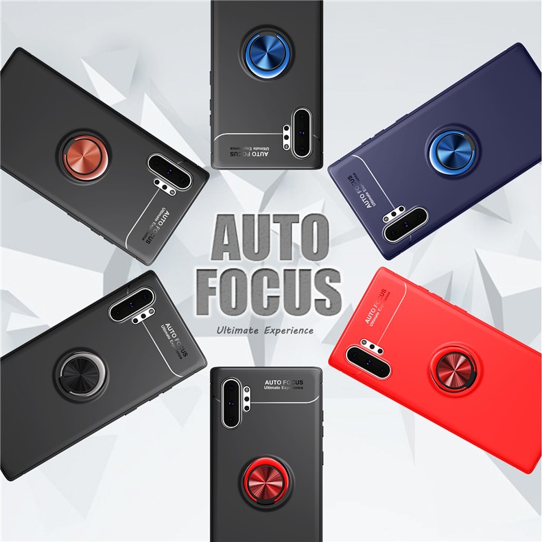 姚膜三星note10手机壳带指环扣三星note10硅胶保护套防摔车载磁吸支架