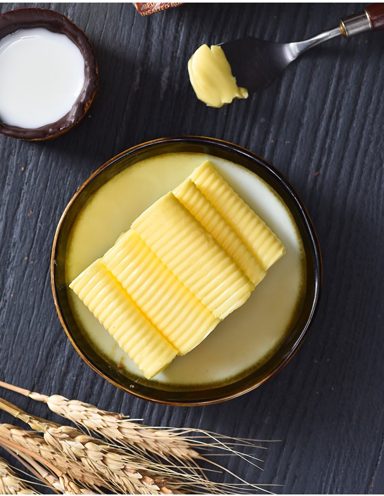 雅迪黄油块200g3家用动物性发酵牛油法国原装进口煎牛排做面包饼干牛