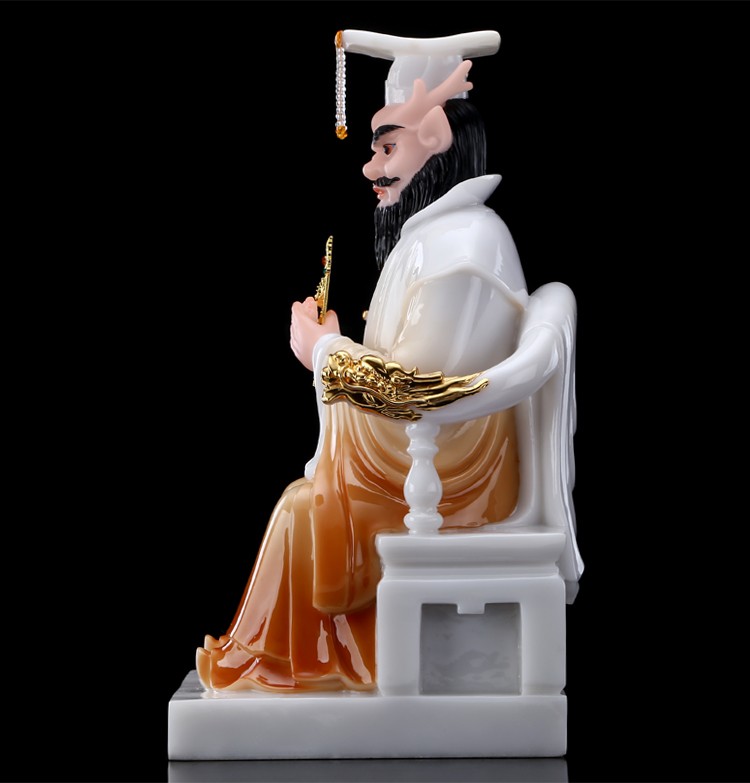 盛凡广济龙王神像汉白玉龙五爷神像供奉家用四海东海龙王像龙神摆件16