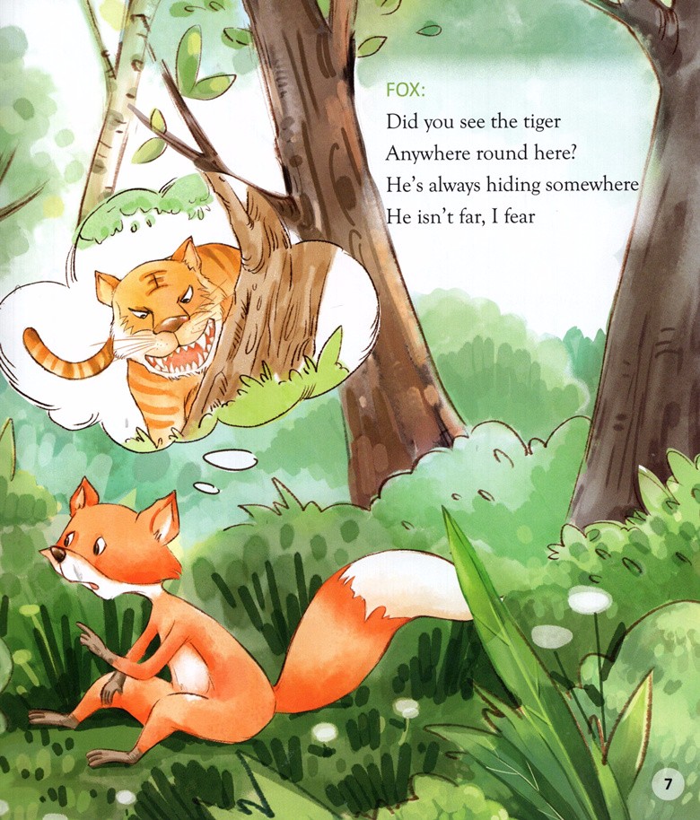 小学英语戏剧绘本 老虎拔牙a toothless tiger 一二年级/12年级 上海