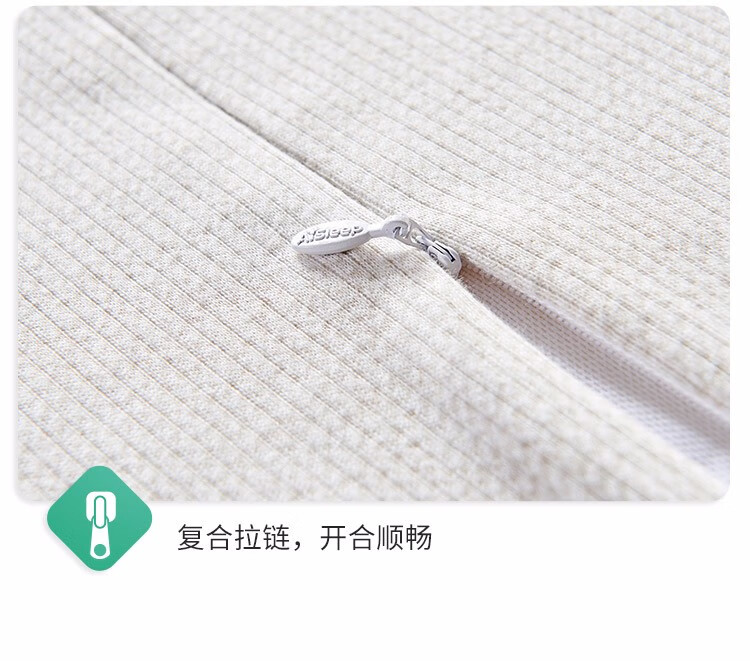 38518-【买一个送一个 送同款】睡眠博士(AiSleep)枕芯 乳胶枕进口乳胶护颈枕 58*35*9/11(按摩大颗粒)-详情图