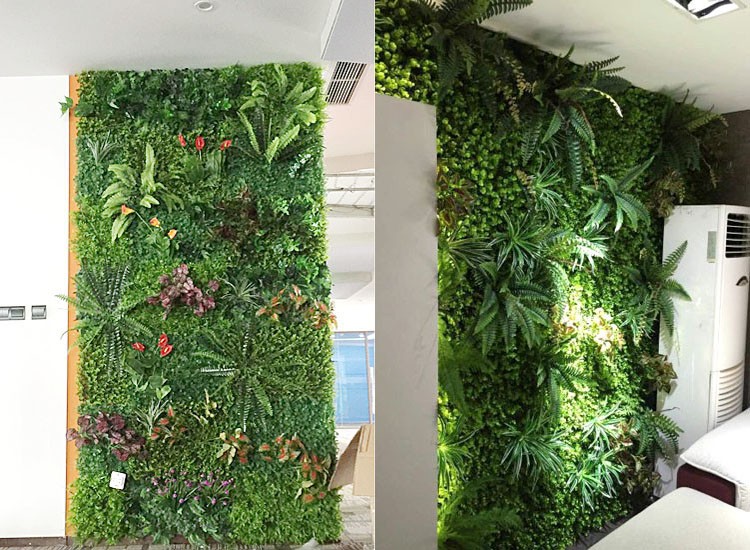 合欢树 可定制设计仿真植物墙绿植强草坪绿化绿植室内绿色立体仿真
