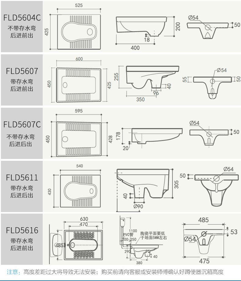 法恩莎faenza蹲便器自洁施釉冲水箱套装防臭防滑陶瓷蹲