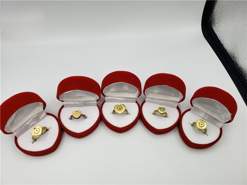 军嫂礼物弹壳戒指军旅饰品处创意工艺礼品手工打磨纯铜高精弹壳戒指