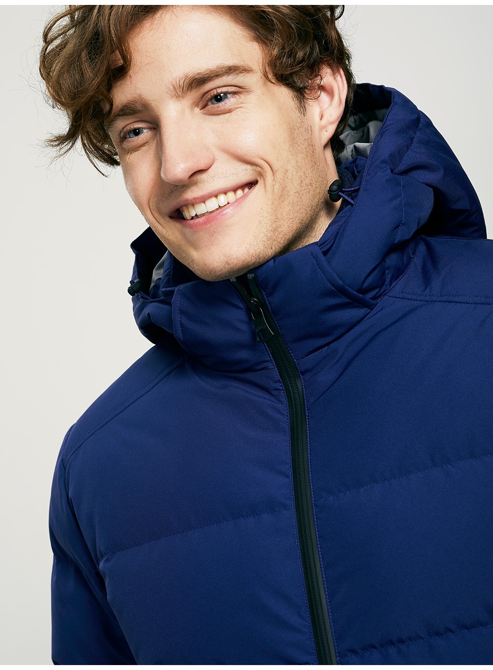 法国aigle 艾高 男士windstopper防风透汽羽绒服 milo 青金蓝