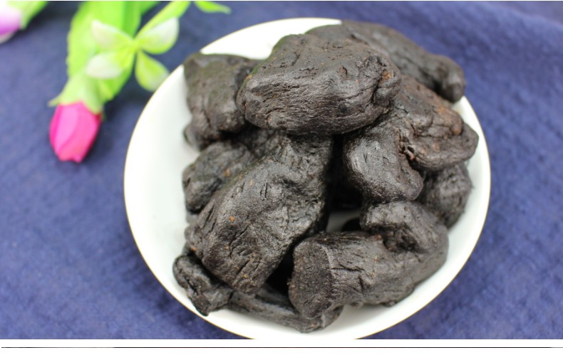 九华山真正九蒸九晒黄精果250g辟谷黄精子肉质肉头黄精油头肉质头不用