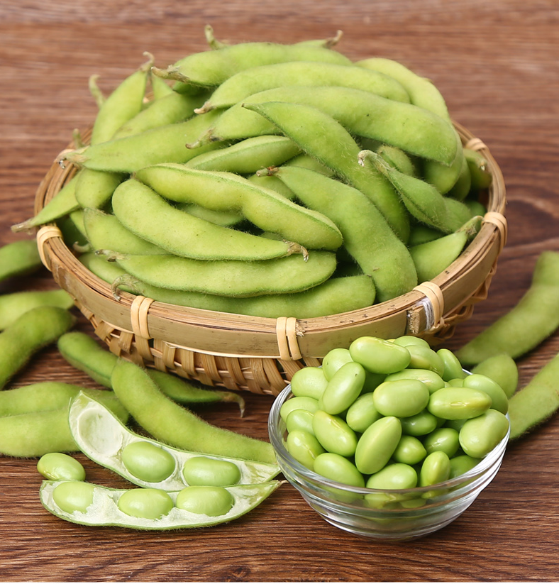 现摘带壳毛豆2.5kg 新鲜青毛豆角 青豆绿豆荚 酒吧烧烤生毛豆荚 5kg