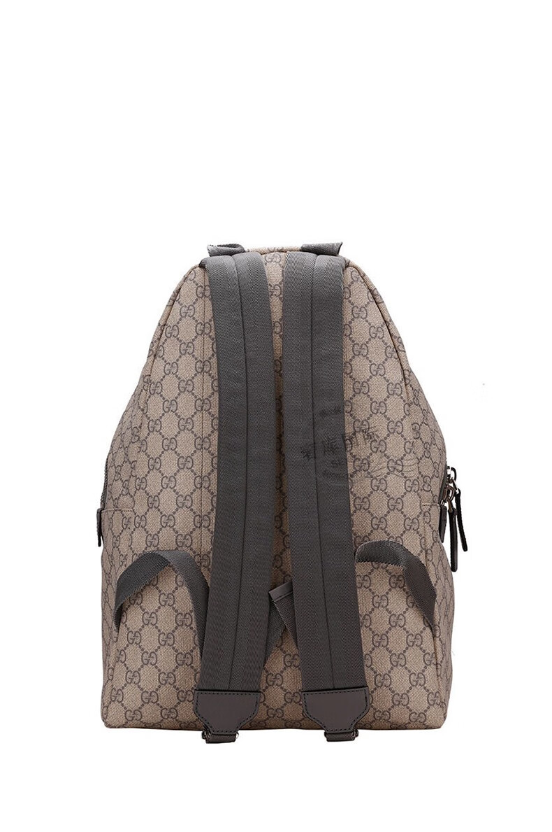 gucci古驰男包帆布gg印花双肩包旅行背包246414kgd1g8588棕色