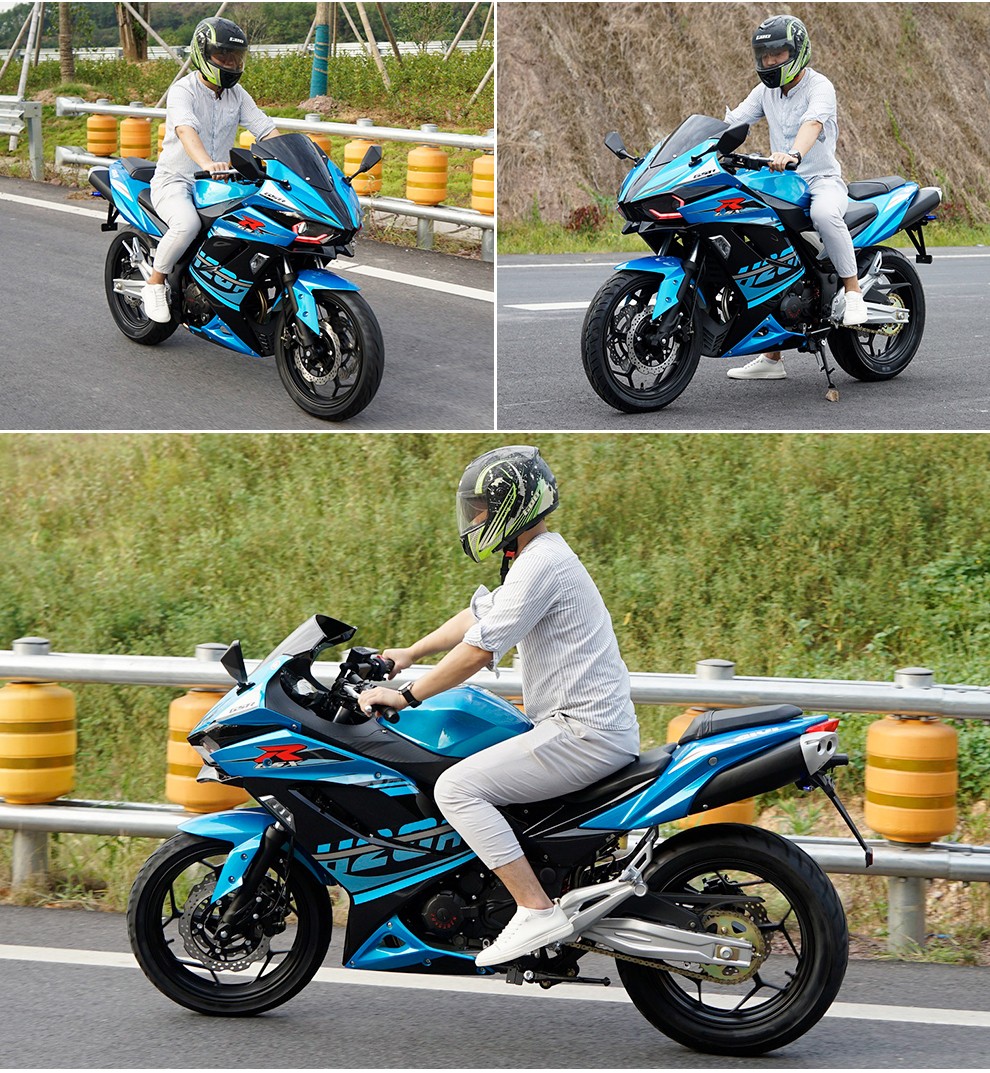 全新国产h2电喷摩托车跑车公路赛趴赛大型机车街车整车200-400cc燃油