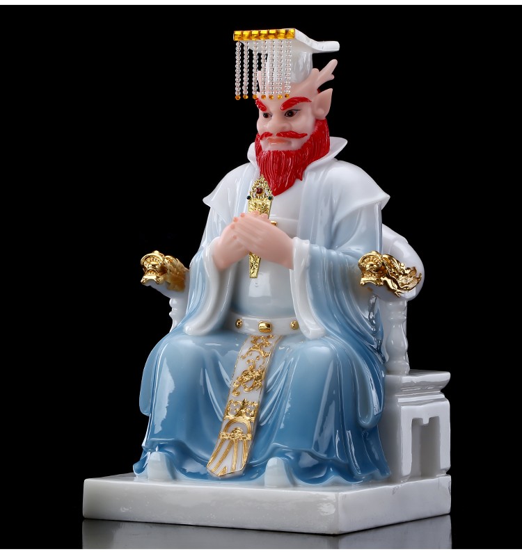 盛凡广济龙王神像汉白玉龙五爷神像供奉家用四海东海龙王像龙神摆件16