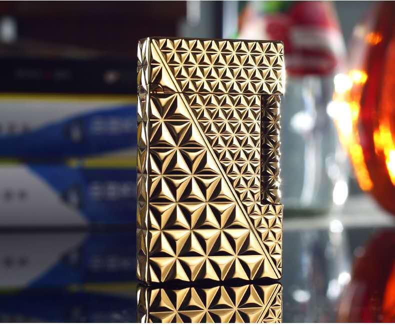 法国ghorse神骏男士朗声打火机定制防风充气复古超薄个性纯铜礼品