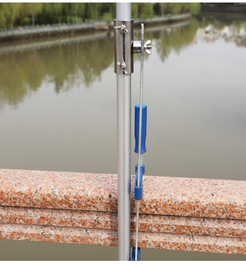 桥钓伞架筏钓伞支架船钓海钓渔具伞支架围栏护栏钓鱼伞架架杆筏杆桥钓