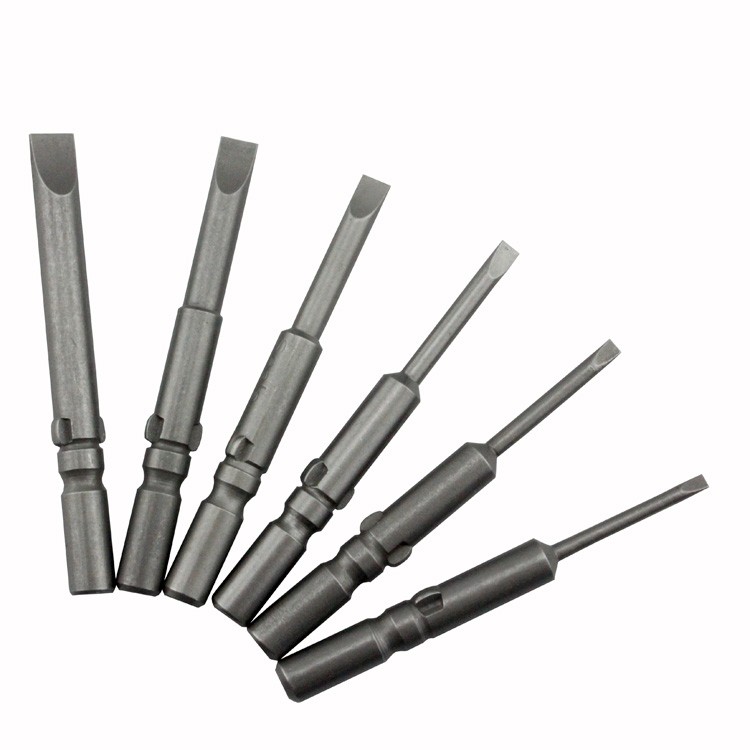 一字批头一字电批嘴一字螺丝刀头一字起子头改锥一字电动螺丝批咀带