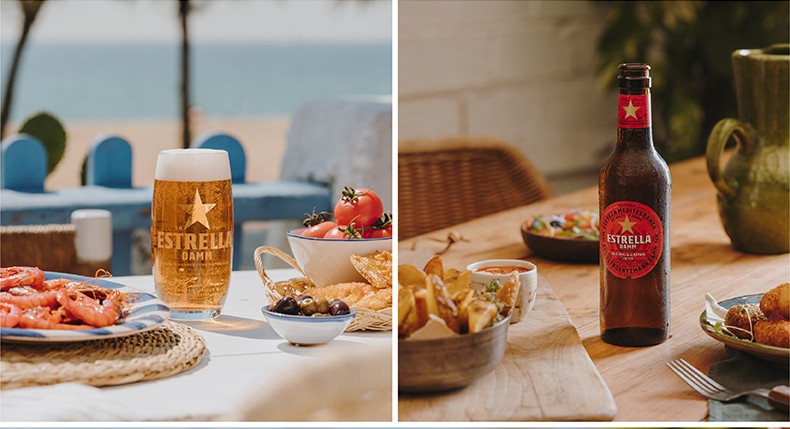 西班牙进口estrella damm星达露啤酒 巴塞罗那啤酒 250ml 整箱(250ml*