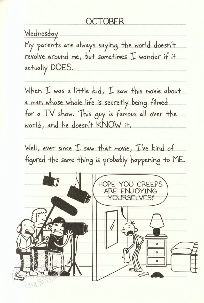 小屁孩日记美版英文原版diaryofawimpykidbooks112全集儿童文学