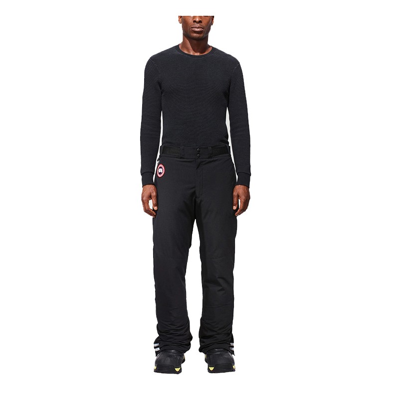 canada goose加拿大鹅裤子 奢侈品tundra黑色男士长裤 黑色 s