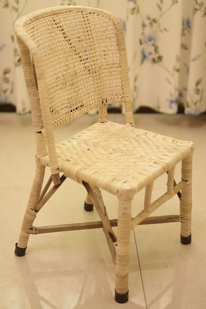 藤椅子单个腾椅藤制滕椅瓦片小藤椅 休闲 瓦片藤椅竹藤椅藤椅子竹椅