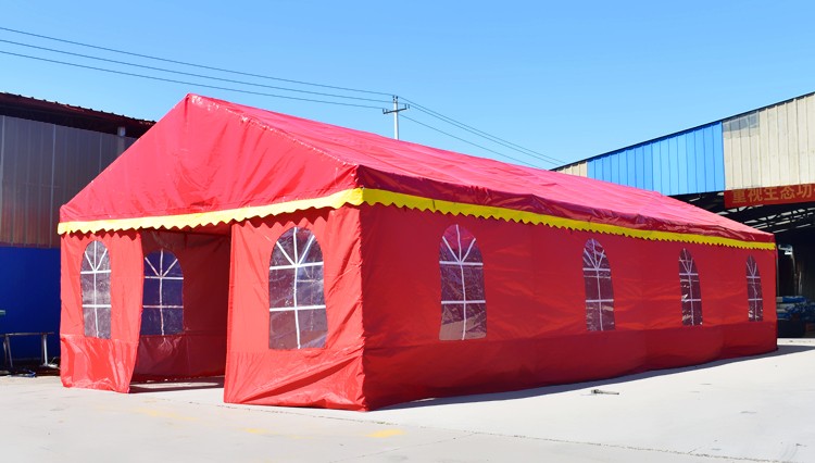 结婚帐篷红白喜事帐篷流动酒席包桌帐篷喜棚婚宴婚庆餐饮喜宴野营帐篷
