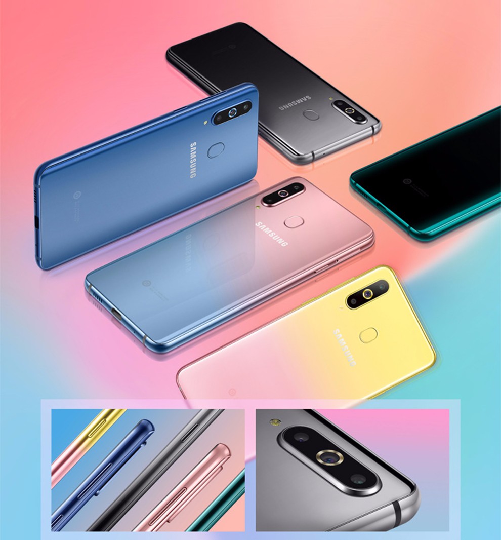 三星galaxy a8s 全面屏手机 极光黑(6gb 128gb)