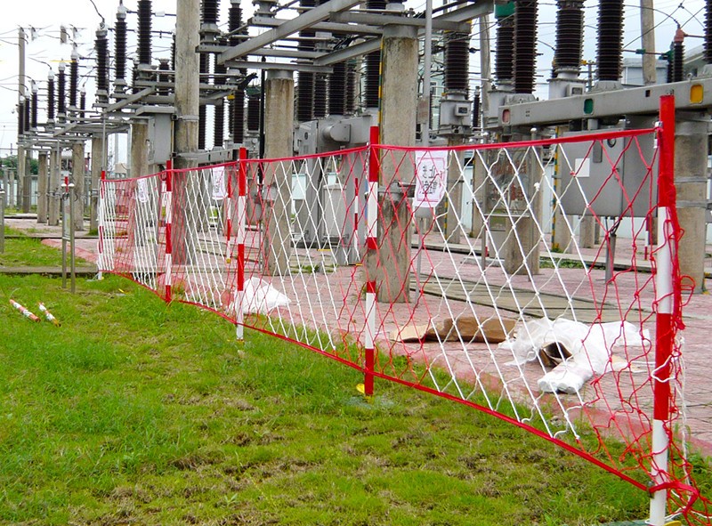 电力安全围网网状临时遮拦电力施工软质护栏围栏网安全遮拦变电站临时