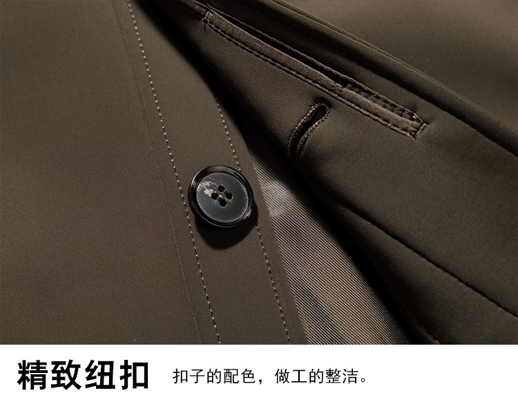 古漠望羊冬季尼克服羊羔毛羊皮内胆中老年带帽外套加厚保暖带帽真皮